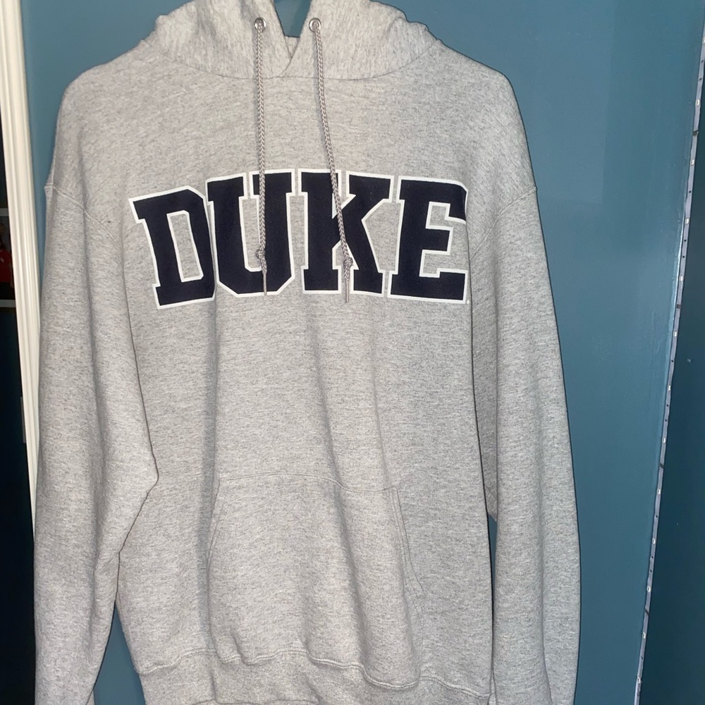 Grey Duke University Champions Hoodie